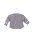 A Navy Long Sleeve Tops from Petit Bateau in size 0-3M for boy. (Back View)