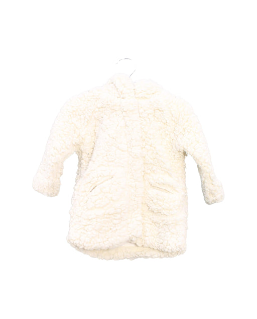 A White Lightweight Jackets from Seed in size 3-6M for girl. (Front View)