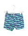 A Blue Swim Shorts from Boden in size 3-6M for boy. (Front View)