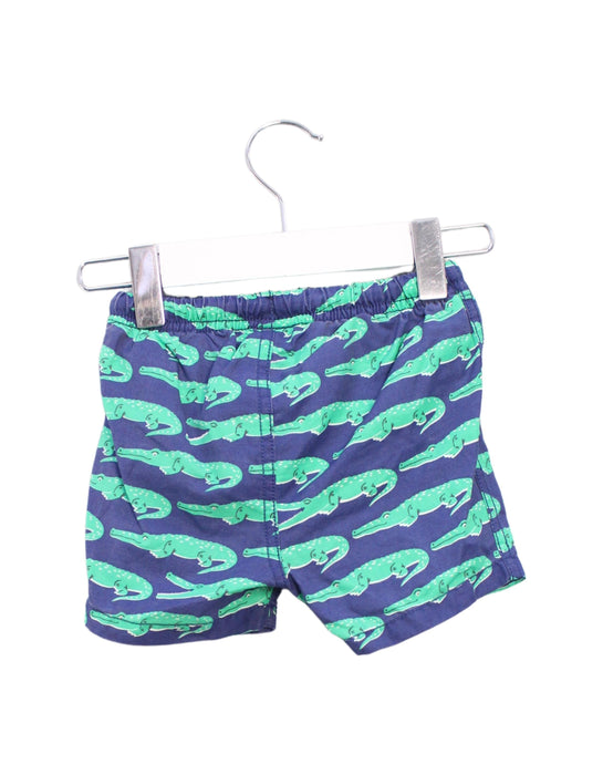 A Blue Swim Shorts from Boden in size 3-6M for boy. (Back View)