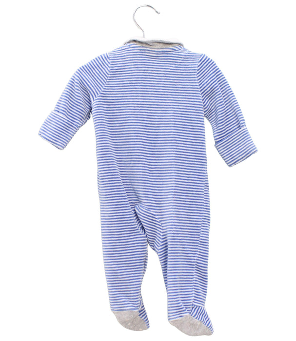 A Blue Onesies from Boden in size 0-3M for boy. (Back View)