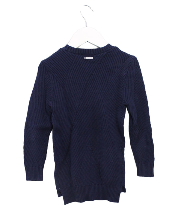 A Navy Knit Sweaters from Ferrari in size 3T for girl. (Back View)
