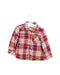 A Red Shirts from Levi's in size 12-18M for boy. (Front View)