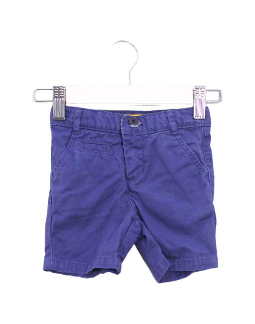 A Blue Shorts from Jacadi in size 6-12M for boy. (Front View)