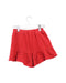 A Red Skorts from Hysteric Mini in size 5T for girl. (Back View)