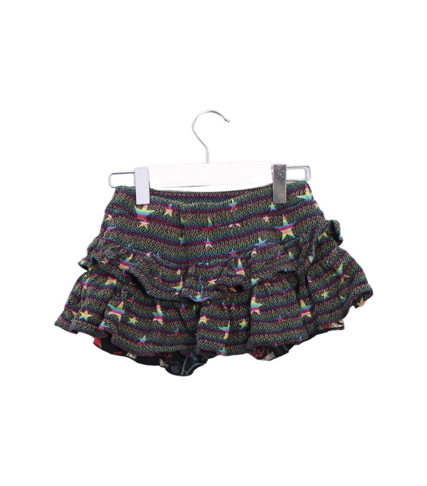 A Multicolour Skorts from Hysteric Mini in size 18-24M for girl. (Back View)