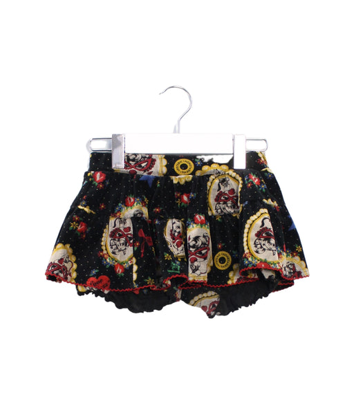 A Black Skorts from Hysteric Mini in size 18-24M for girl. (Front View)