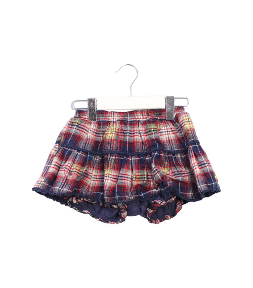 A Red Skorts from Hysteric Mini in size 2T for girl. (Front View)