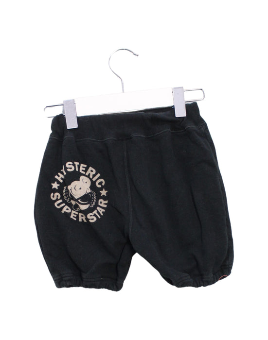 A Black Shorts from Hysteric Mini in size 18-24M for girl. (Back View)