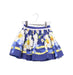 A Blue Short Skirts from Monnalisa in size 3T for girl. (Front View)