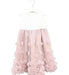 A Pink Sleeveless Dresses from Monsoon in size 18-24M for girl. (Front View)
