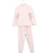 A Pink Pyjama Sets from Happyology in size 4T for girl. (Back View)