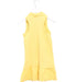 A Yellow Sleeveless Dresses from Polo Ralph Lauren in size 4T for girl. (Back View)