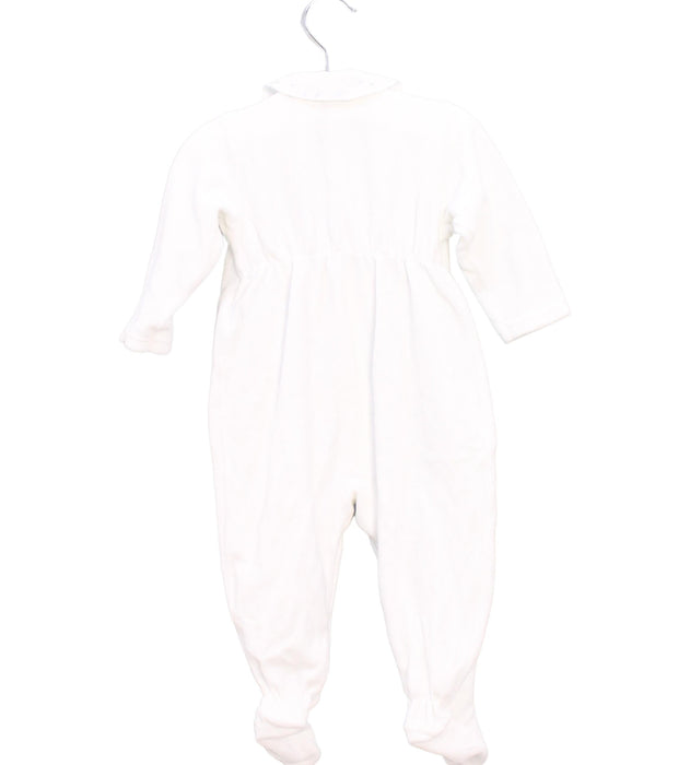A White Onesies from Bonpoint in size 3-6M for neutral. (Back View)