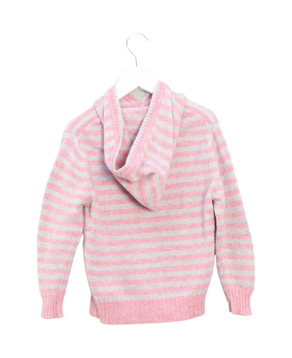 A Pink Knit Sweaters from Brora in size 3T for girl. (Back View)