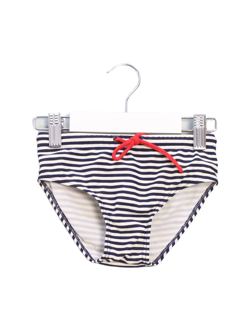 A Navy Bikinis from Seed in size 5T for girl. (Front View)