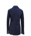 A Navy Blazers from Seraphine in size S for maternity. (Back View)