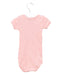 A Pink Short Sleeve Bodysuits from Petit Bateau in size 3-6M for boy. (Back View)
