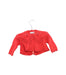 A Red Cardigans from Catimini in size 0-3M for girl. (Back View)