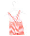 A Orange Sleeveless Tops from Jacadi in size 3T for girl. (Back View)