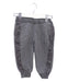 A Grey Sweatpants from Aston Martin in size 6-12M for girl. (Front View)