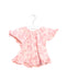 A Pink Short Sleeve Tops from Seed in size 6-12M for girl. (Front View)