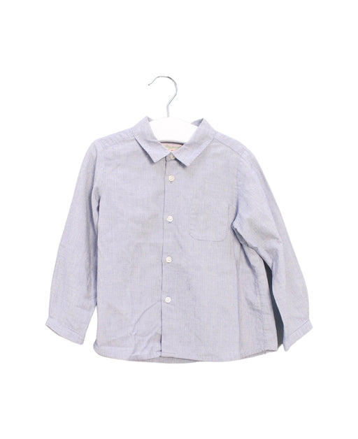 A Blue Shirts from Bonpoint in size 2T for boy. (Front View)
