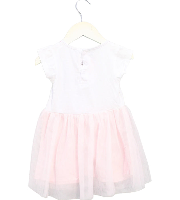A White Short Sleeve Dresses from Billieblush in size 2T for girl. (Back View)