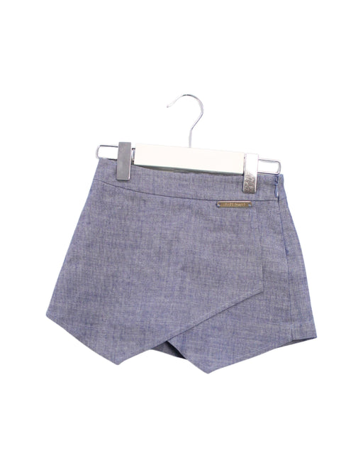 A Blue Short Skirts from I Pinco Pallino in size 2T for girl. (Front View)