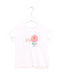 A White Short Sleeve T Shirts from Jacadi in size 3T for girl. (Front View)