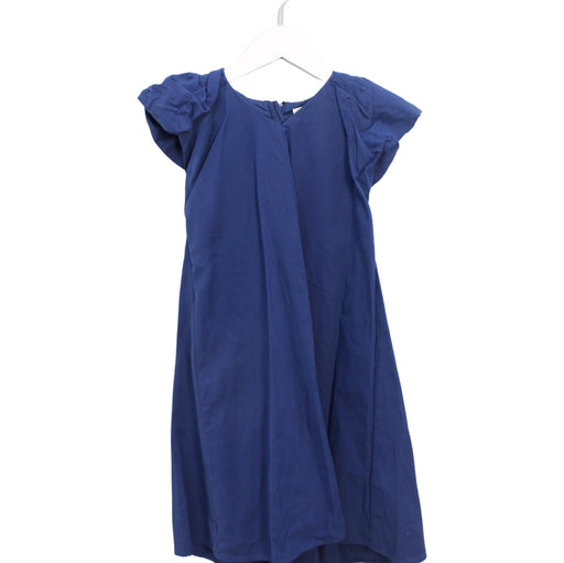A Navy Short Sleeve Dresses from COS in size 4T for girl. (Front View)