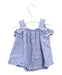 A Blue Sleeveless Tops from Country Road in size 3-6M for girl. (Back View)