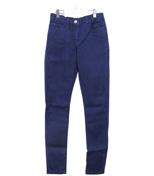 A Navy Jeans from Jacadi in size 12Y for girl. (Front View)