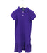 A Purple Short Sleeve Dresses from Polo Ralph Lauren in size 6T for boy. (Front View)