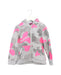 A Grey Zippered Sweatshirts from Sugarman in size 8Y for girl. (Front View)