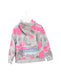 A Grey Zippered Sweatshirts from Sugarman in size 8Y for girl. (Back View)