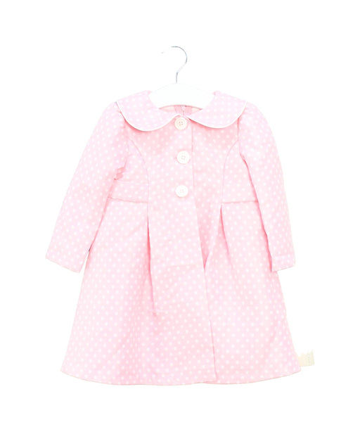 A Pink Coats from Bonnie Baby in size 18-24M for girl. (Front View)