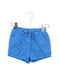 A Blue Shorts from Petit Bateau in size 18M for girl. (Front View)