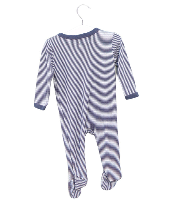 A Blue Onesies from PAIGELAUREN in size 3-6M for boy. (Back View)