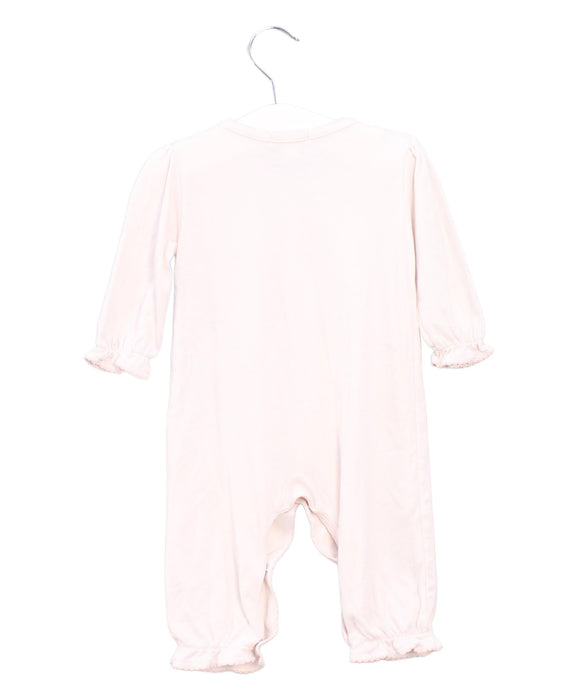 A Pink Long Sleeve Jumpsuits from Kissy Kissy in size 3-6M for girl. (Back View)