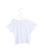 A Blue Short Sleeve T Shirts from Petit Bateau in size 3-6M for girl. (Back View)