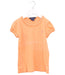A Orange Short Sleeve Tops from Ralph Lauren in size 6T for girl. (Front View)