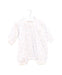 A White Long Sleeve Rompers from Petit Bateau in size 3-6M for girl. (Front View)