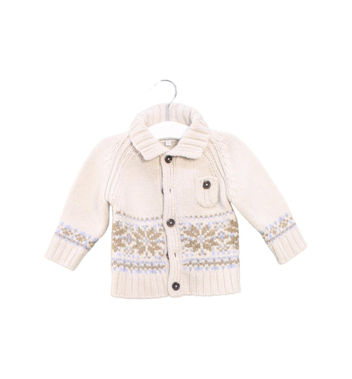 A Beige Lightweight Jackets from Jacadi in size 6-12M for neutral. (Front View)