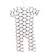 A White Short Sleeve Jumpsuits from Kate Quinn in size 6-12M for boy. (Back View)