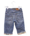 A Blue Jeans from Burberry in size 6-12M for boy. (Back View)