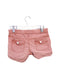 A Pink Shorts from Velveteen in size 6T for girl. (Back View)