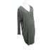 A Green Long Sleeve Dresses from Seraphine in size L for maternity. (Front View)