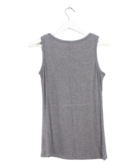 A Grey Sleeveless Tops from Ingrid & Isabel in size M for maternity. (Back View)