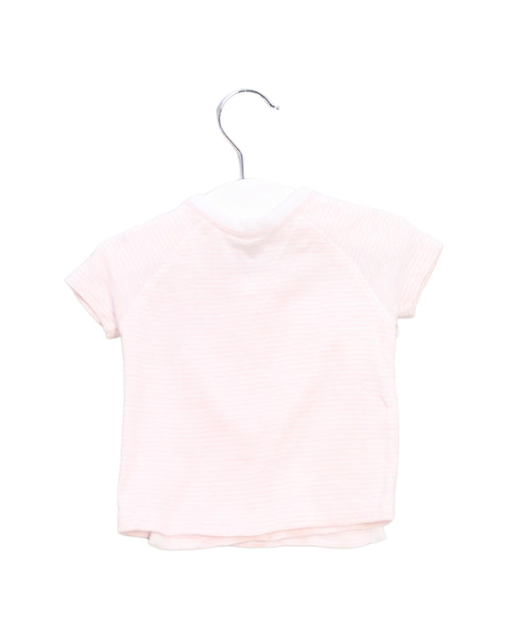 A Pink Short Sleeve Tops from Ralph Lauren in size 0-3M for girl. (Back View)
